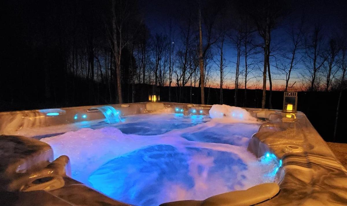 Villa Chalet Serenity - Mont Tremblant Ski - Spa Sauna Wifi Tv Privet Chic Modern House La Conception Exterior foto