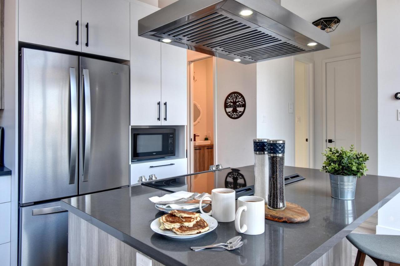 Villa Chalet Serenity - Mont Tremblant Ski - Spa Sauna Wifi Tv Privet Chic Modern House La Conception Exterior foto