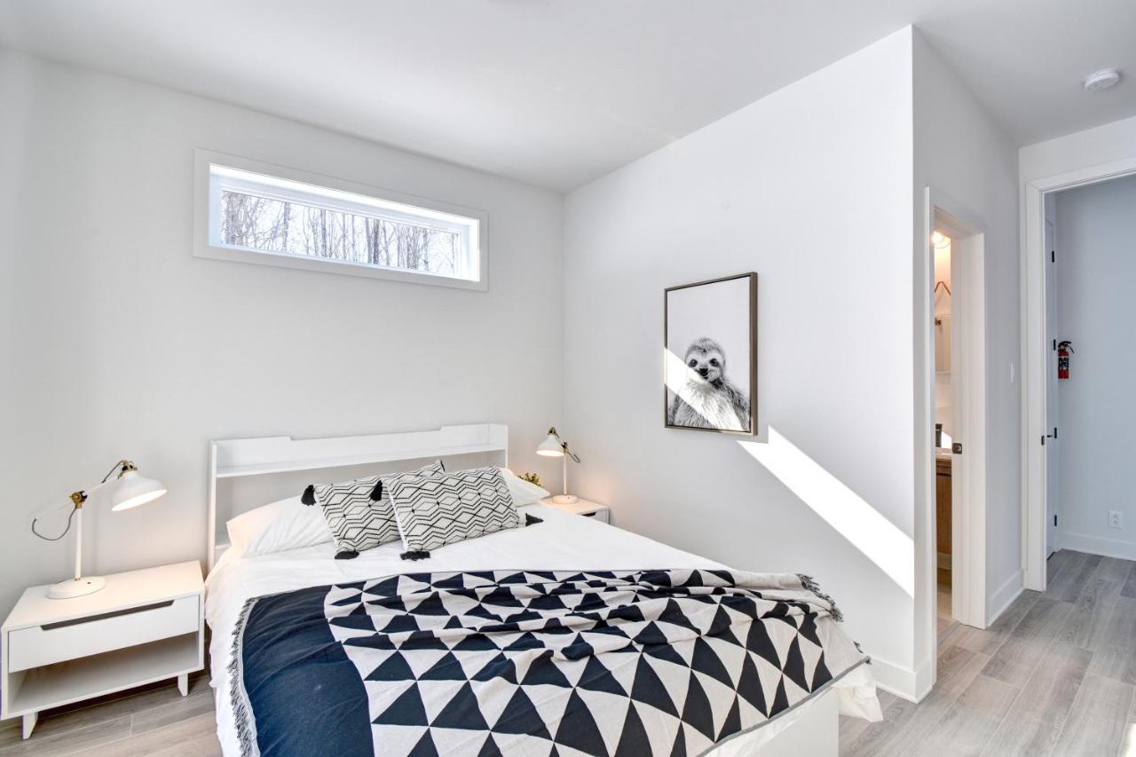 Villa Chalet Serenity - Mont Tremblant Ski - Spa Sauna Wifi Tv Privet Chic Modern House La Conception Exterior foto