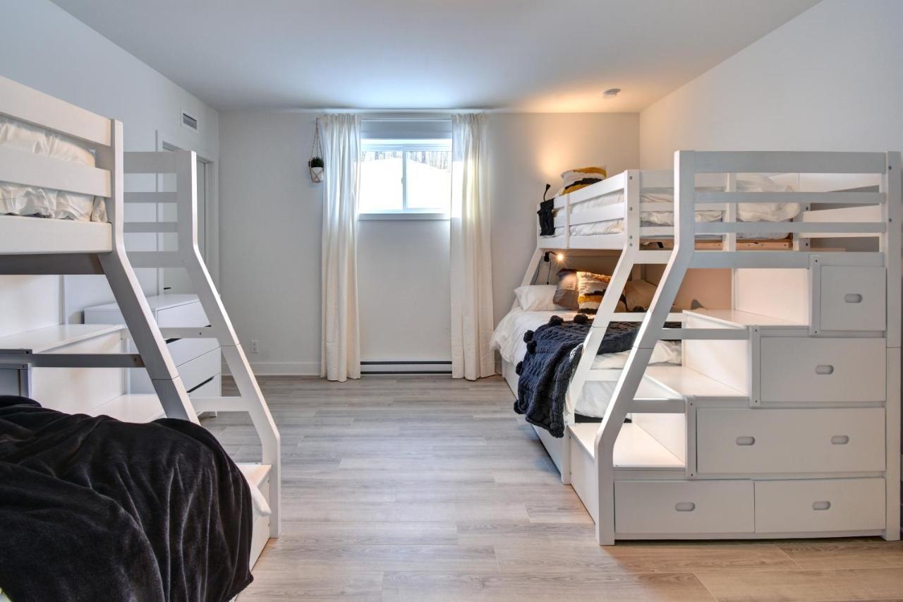 Villa Chalet Serenity - Mont Tremblant Ski - Spa Sauna Wifi Tv Privet Chic Modern House La Conception Exterior foto