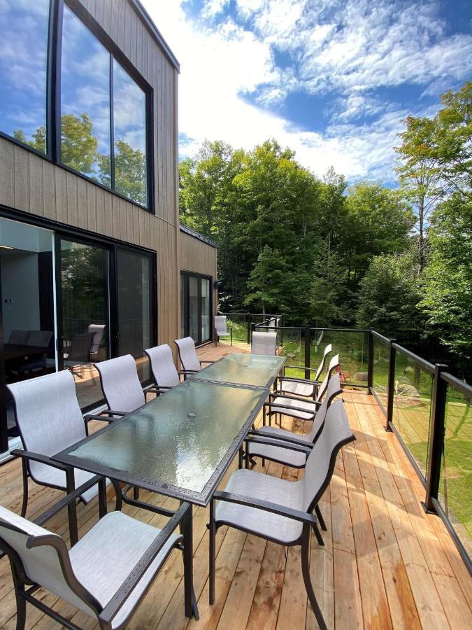Villa Chalet Serenity - Mont Tremblant Ski - Spa Sauna Wifi Tv Privet Chic Modern House La Conception Exterior foto