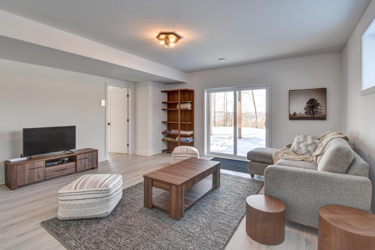 Villa Chalet Serenity - Mont Tremblant Ski - Spa Sauna Wifi Tv Privet Chic Modern House La Conception Exterior foto