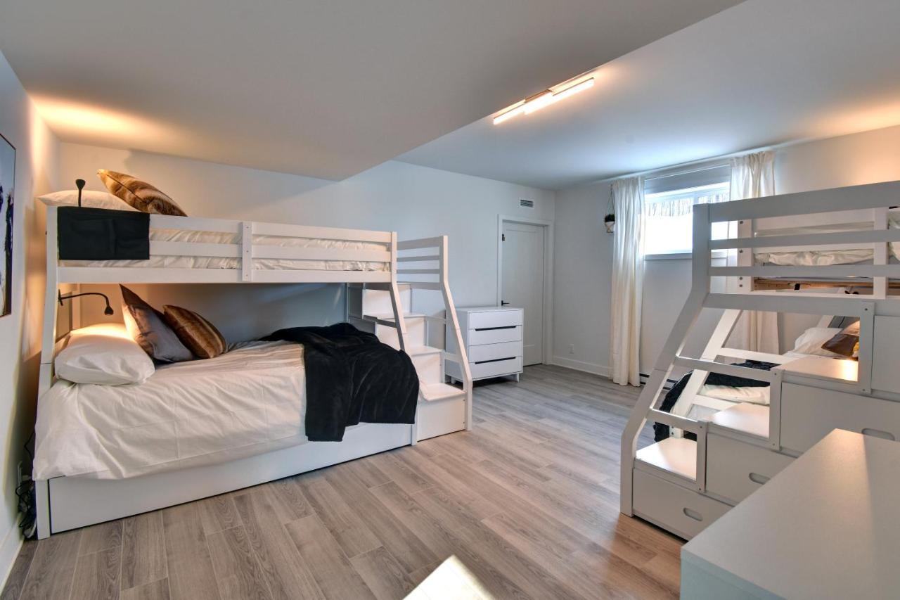 Villa Chalet Serenity - Mont Tremblant Ski - Spa Sauna Wifi Tv Privet Chic Modern House La Conception Exterior foto
