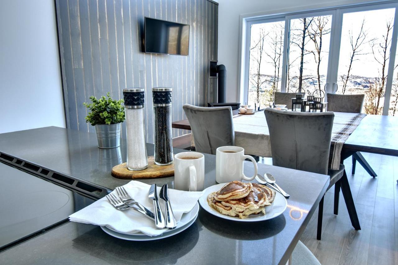 Villa Chalet Serenity - Mont Tremblant Ski - Spa Sauna Wifi Tv Privet Chic Modern House La Conception Exterior foto