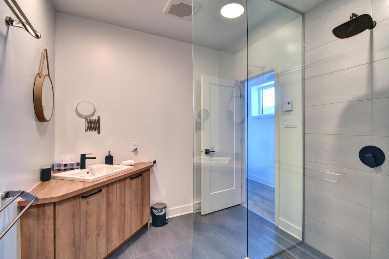 Villa Chalet Serenity - Mont Tremblant Ski - Spa Sauna Wifi Tv Privet Chic Modern House La Conception Exterior foto